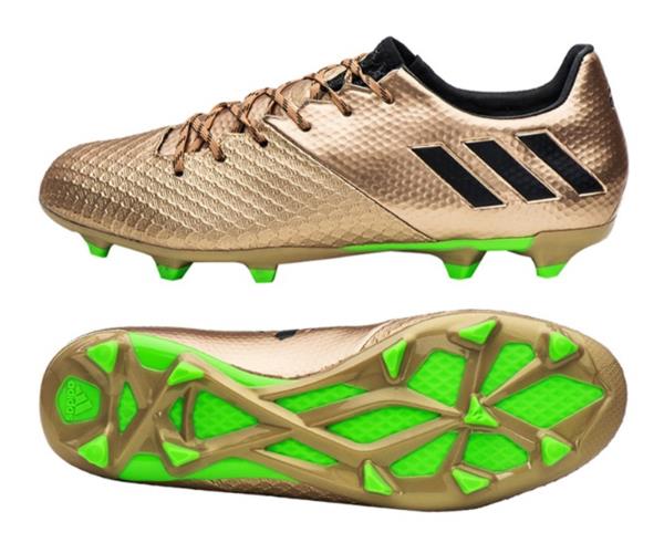 Adidas Messi 16.2 FG Botines de fútbol Hombres fútbol Zapatos Bota Espiga  de Oro BA9834 | eBay