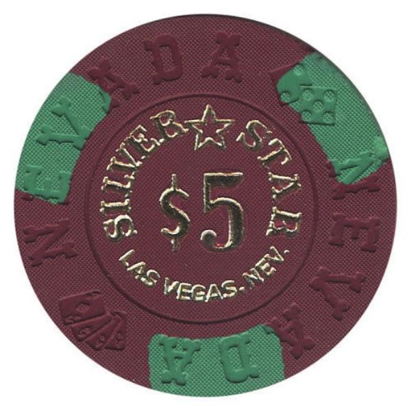 1 Sahara Casino Las Vegas NEVADA Coin Inlay $5 Chips Obsolete FREE SHIPPING* 