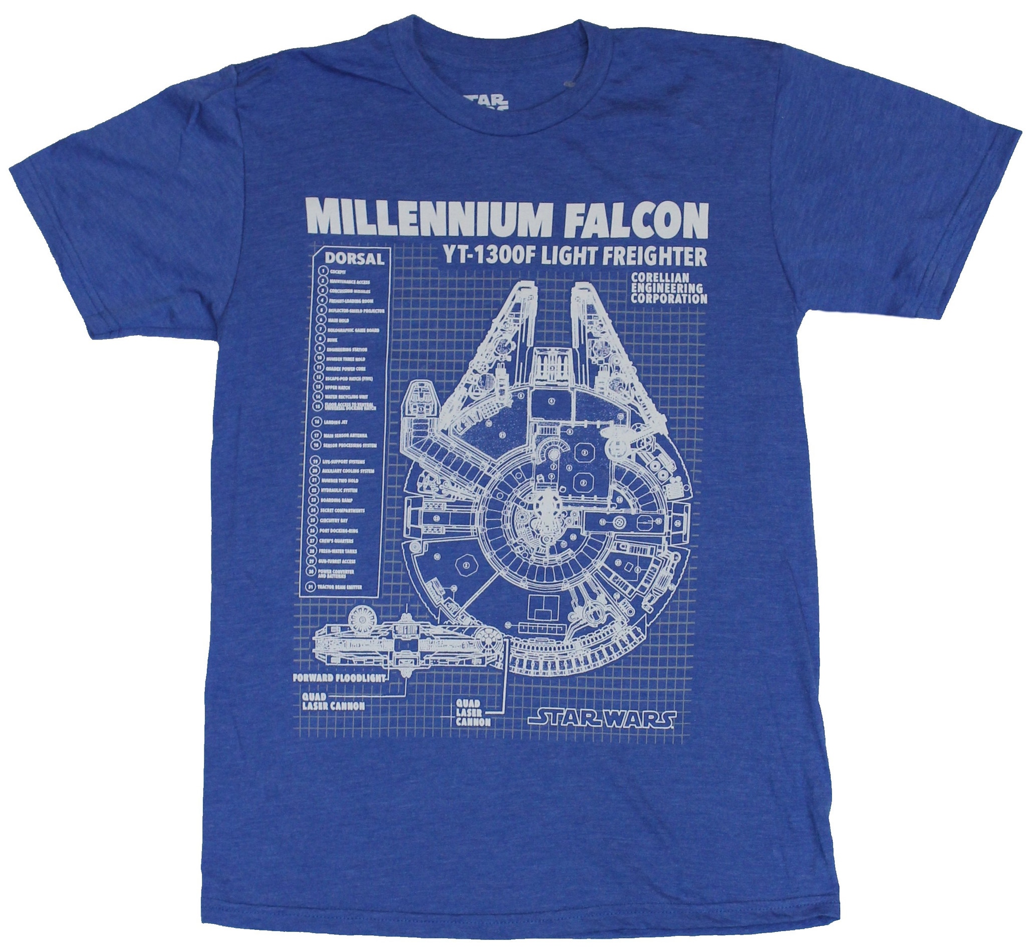 millennium falcon t shirt