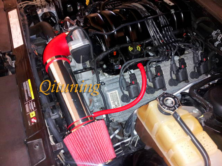 Coated Black For 2009-2018 Dodge Challenger R//T 5.7L 6.1L V8 Air Intake Kit