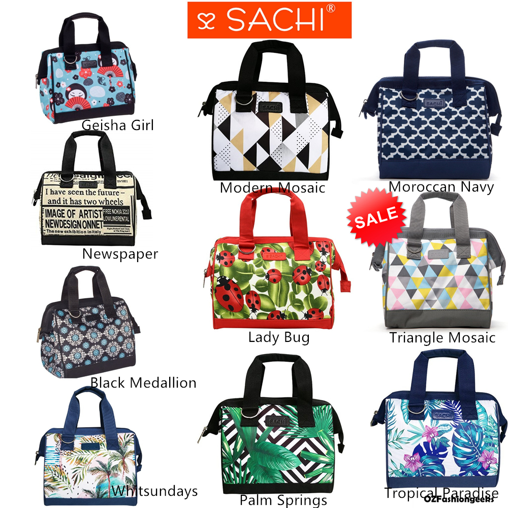 SACHI INSULATED LUNCH BAG Tote Storage 