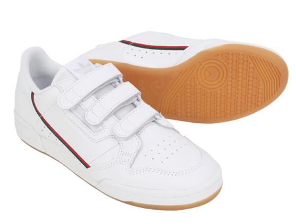 adidas strap shoes white