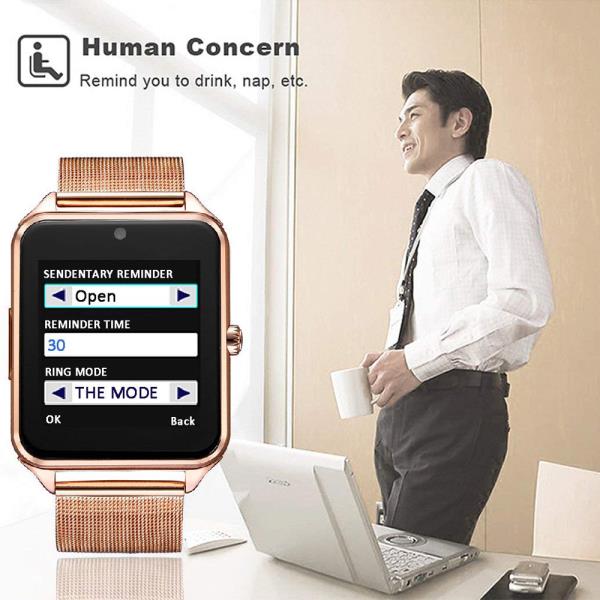 New Z60 Bluetooth Smart Watch GSM SIM Phone Mate Stainless Steel For IOS Android - watchz60 5 600 - New Z60 Bluetooth Smart Watch GSM SIM Phone Mate Stainless Steel For IOS Android