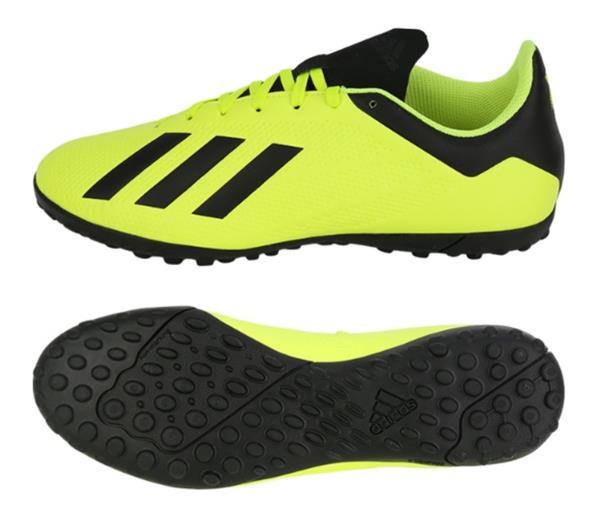 Adidas Men X Tango 18.4 TF Cleats Futsal Lime Black Shoes Boots Spike DB2479  | eBay