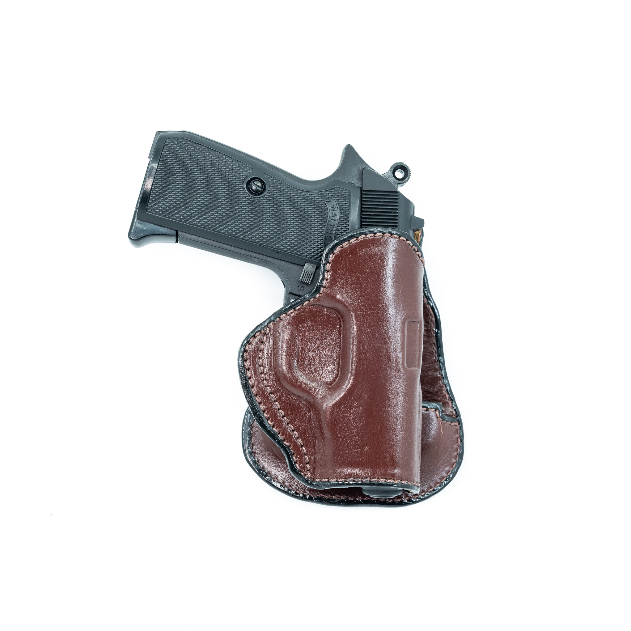 OWB PADDLE ADJUSTABLE CANT. PADDLE LEATHER HOLSTER FOR HK P30