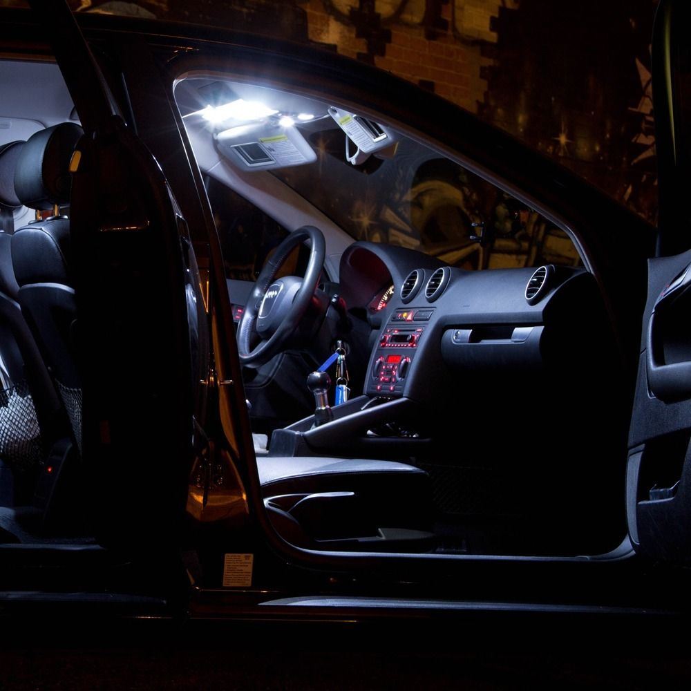 Details About 5x Canbus White Car Led Interior Lights Kit Fit 2007 Up Jeep Wrangler Jk 2 Door