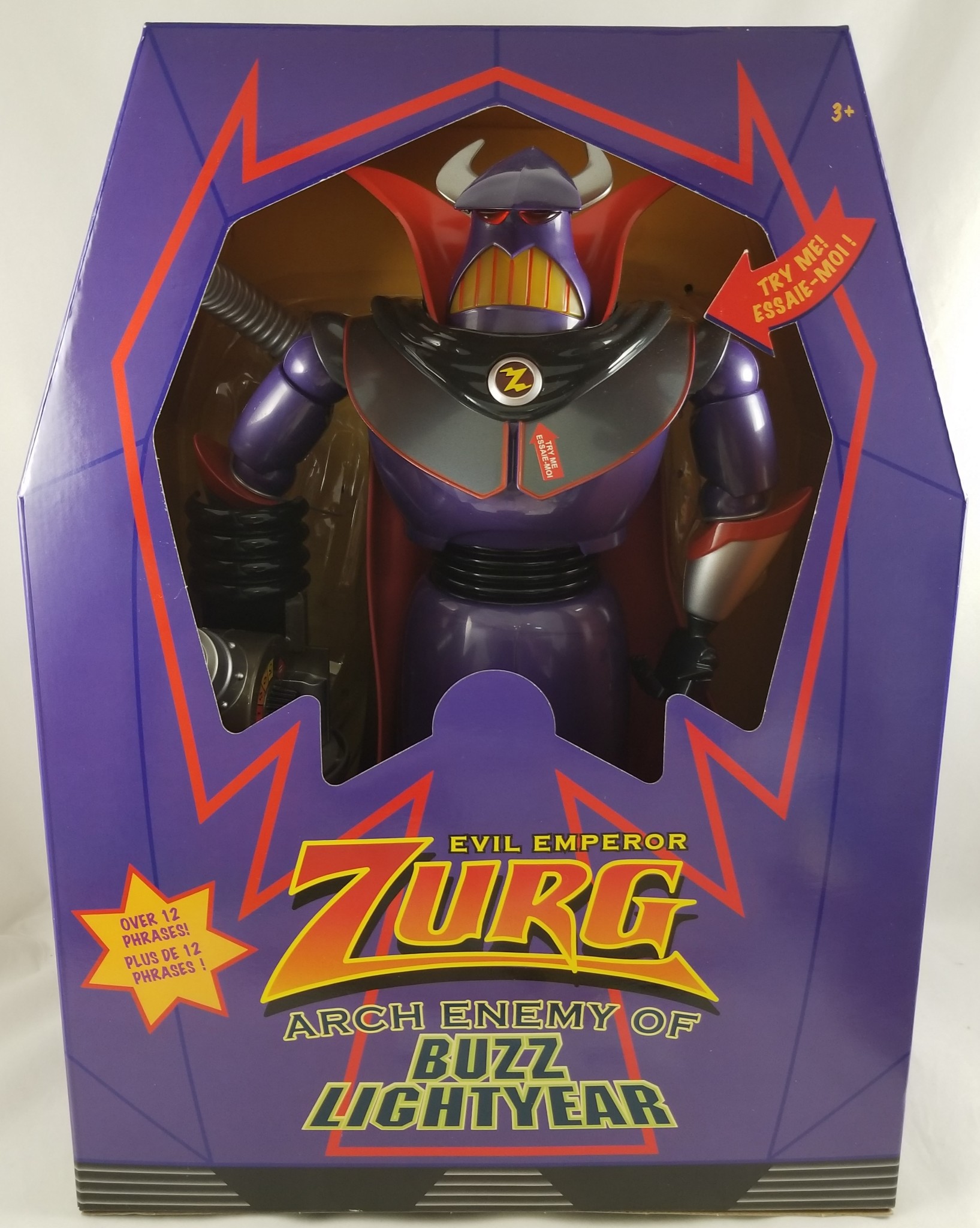 New Disney Store Toy Story Talking Light-Up Emperor Zurg ...