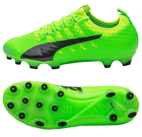 PUMA Men evoPOWER Vigor 1 AG Cleats Green Soccer Football Shoes Spike  103825-01 | eBay