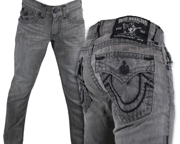 true religion gray jeans