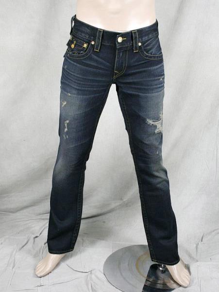 True Religion Jeans Men's Ricky premium VINTAGE shallowmaker straight