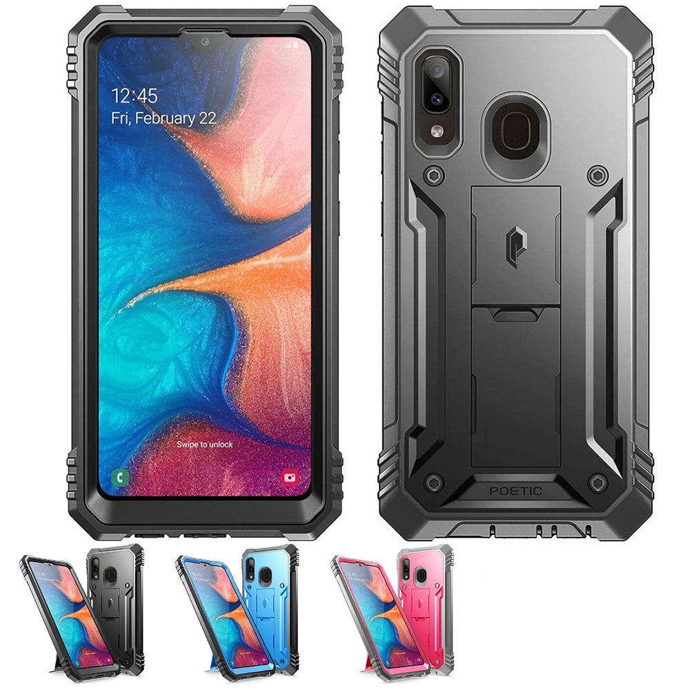 Samsung Galaxy A20 A30 Case Poetic Shockproof Cover With Screen