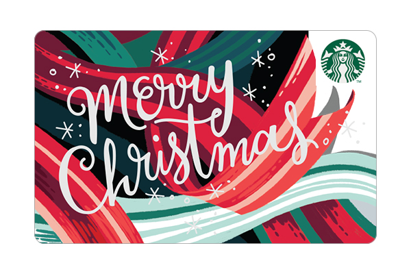 Starbucks Card coffee Korea 2018 Merry Christmas Card gift