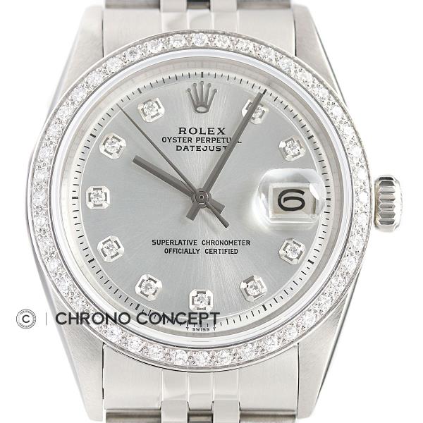 18k white gold rolex oyster perpetual datejust