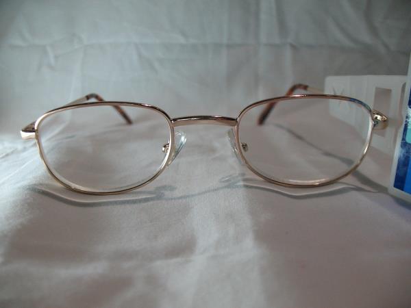 Foster Grant Spare Pair Gold Oval Reading Glasses +1.25 1.75 2.25 2.75 ...