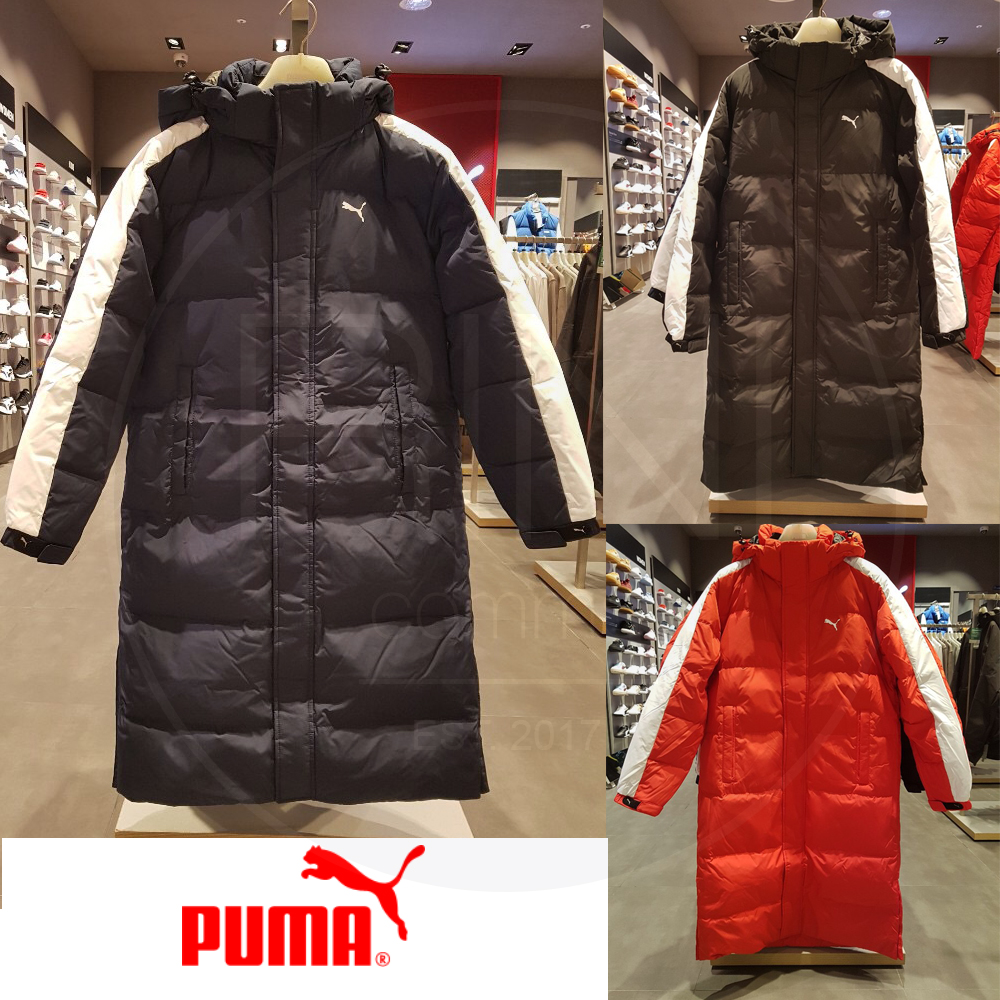 puma long puffer coat