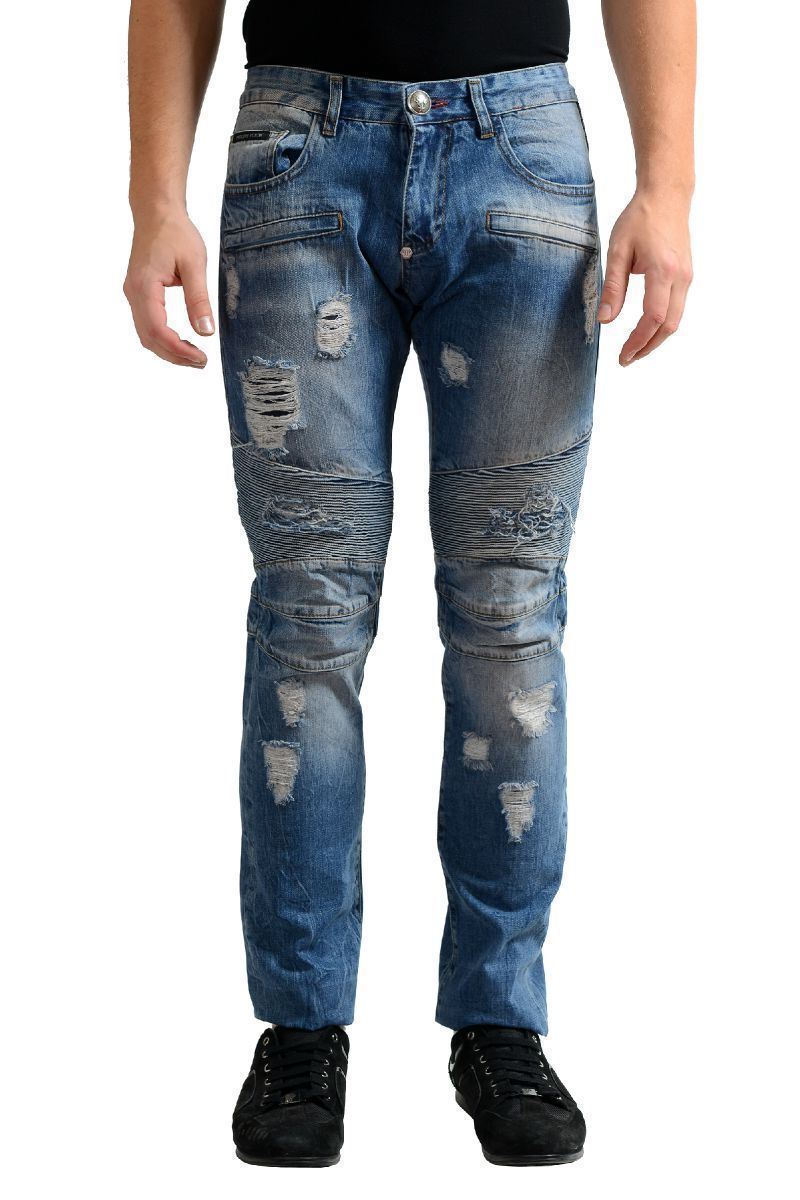 philipp plein straight cut jeans