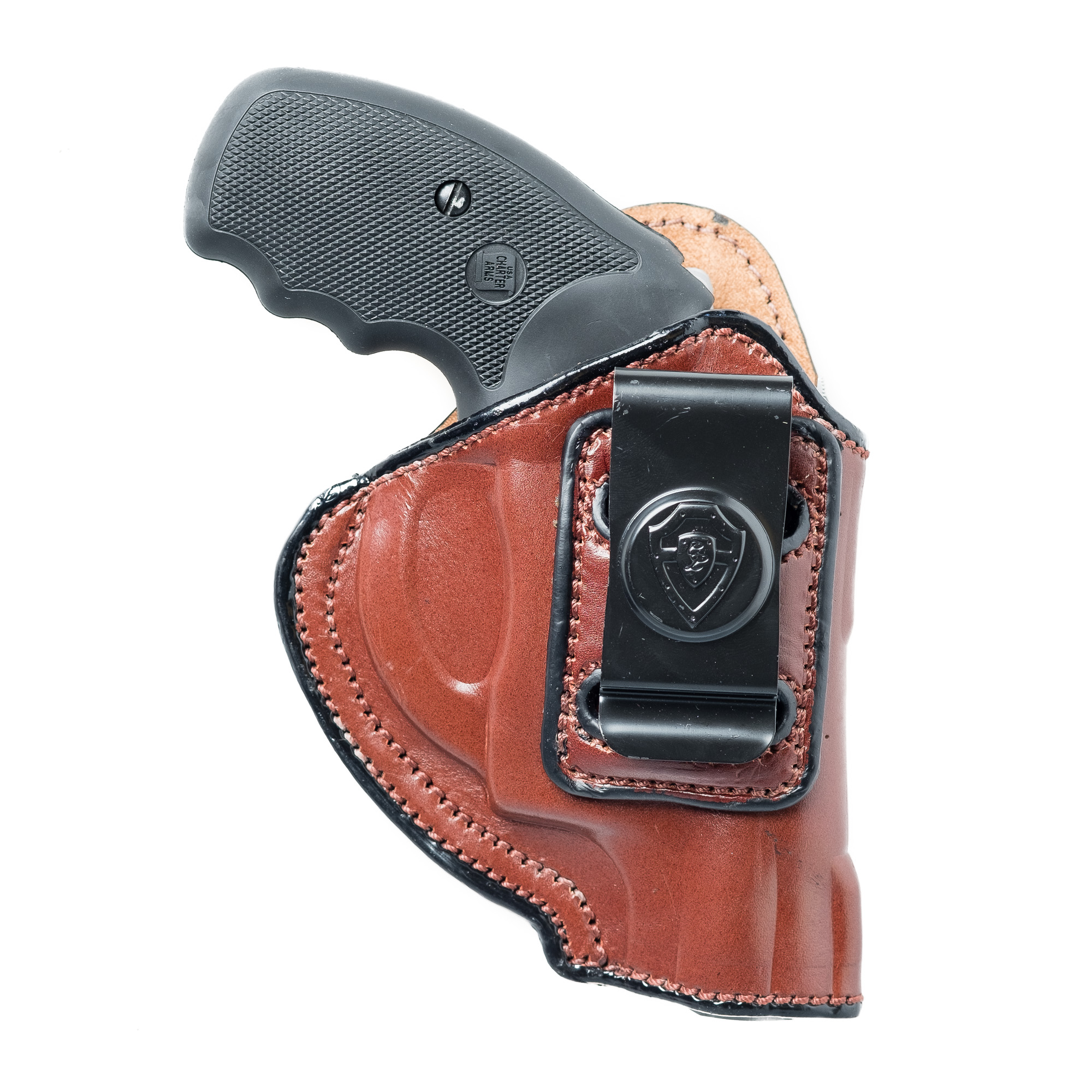 Inside the waistband leather holster for s&w bodyguard 38. 