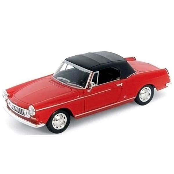 Details About Welly 124 Peugeot 404 Cabriolet Soft Top Red W22494 H New