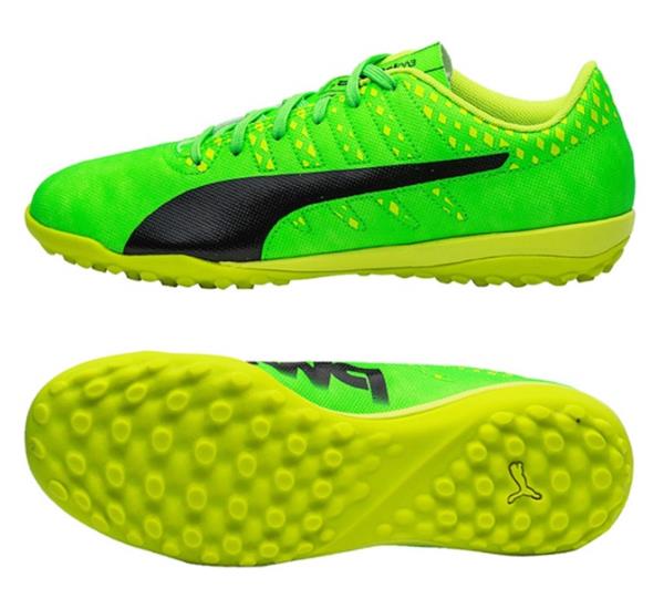 PUMA Men evoPOWER Vigor 4 TT Futsal Cleats Soccer Green Shoes Spike  103965-01 | eBay