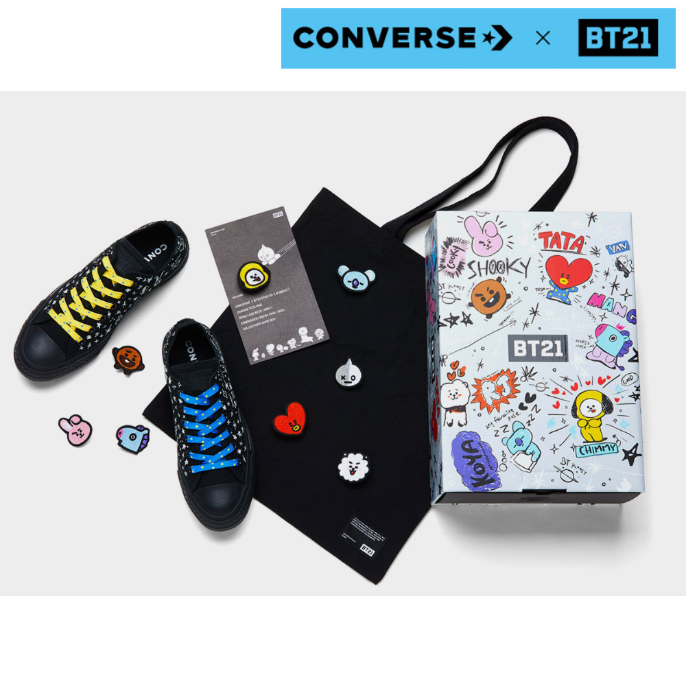 bt21 converse black