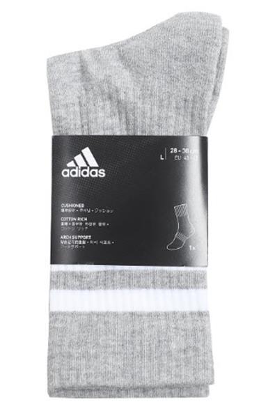 Adidas Men 3S Cusion Crew 1 Pairs Socks 