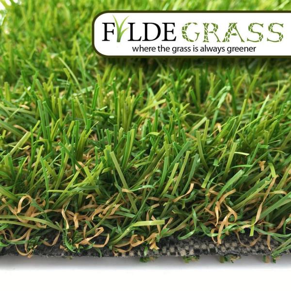 26mm Astro Artificial Grass Realistic Natural Green Lawn Garden Fake Turf