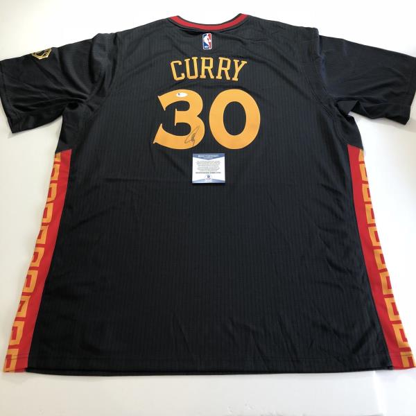 steph curry chinese jersey