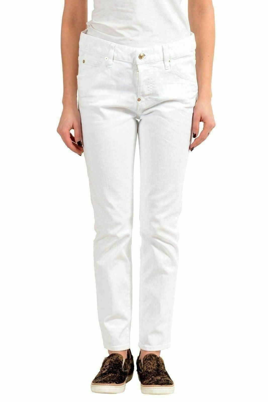 white dsquared jeans