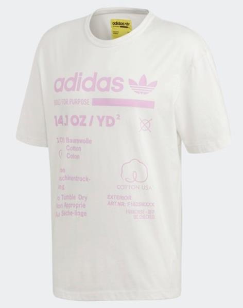 mens pink adidas originals t shirt