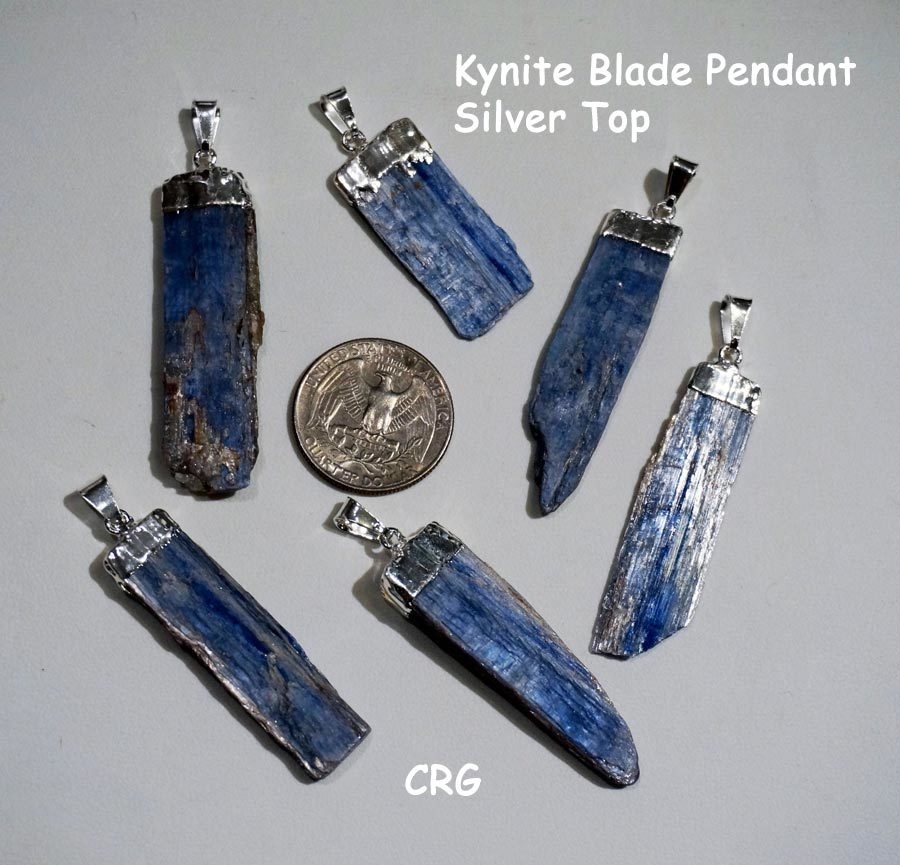 Details about   Blue Kyanite Pendant Blade Gold Plated Gemstone Pendant Reiki Crystal Healing. 