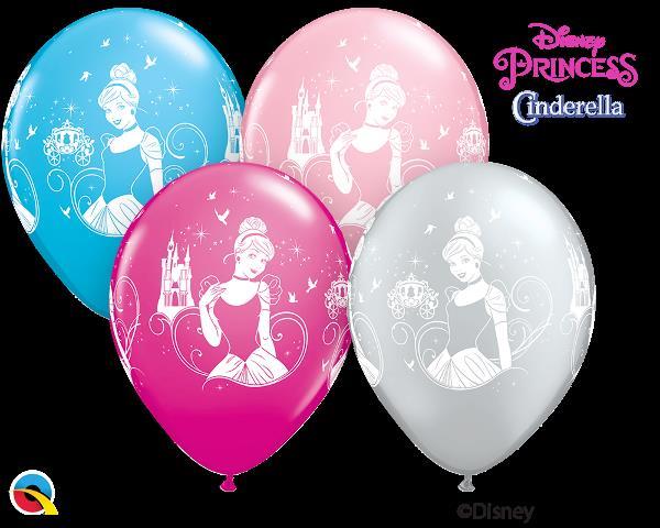 25 x 11 /"Disney Princess Joyeux Anniversaire ballons de latex parti idéal décoration