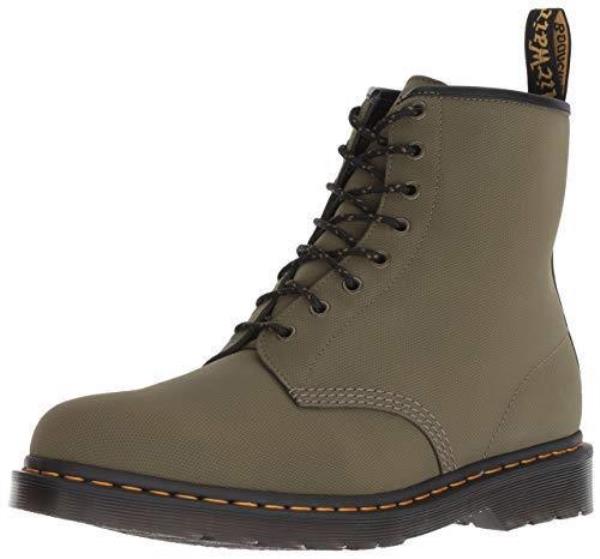 Dr. Martens Men's 1460 Mid Calf Boot Dm's Olive Green Lace Up Ankle ...