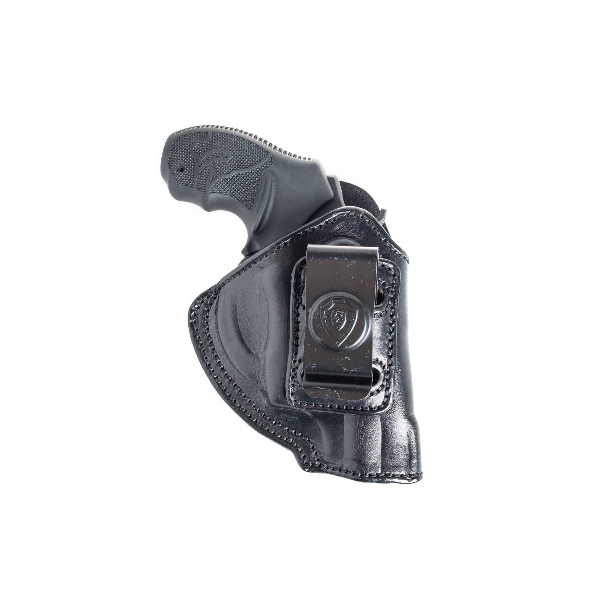 Inside the waistband leather holster for ruger SP101 2.2". 