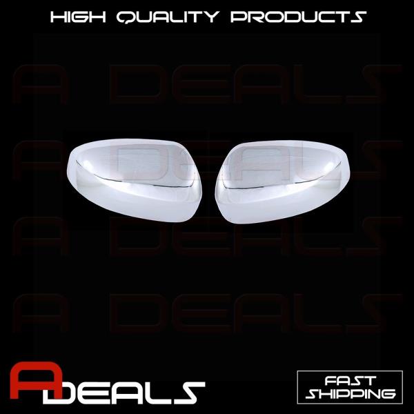 FOR 2013-2016 NISSAN PATHFINDER 2 Chrome TOP Half Mirror Covers